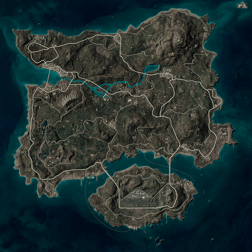 Erangel map