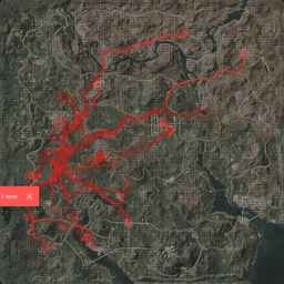 Rondo landings heatmap